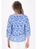 usha FESTIVAL Women Blouse in blue white