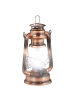 relaxdays 4x Sturmlaterne LED in Kupfer