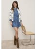 Tamaris Strickjacke in offwhite-marine gestreift