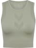 Hummel Sport-BH "Hiit Seamless W Top" in Grün