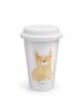 Mr. & Mrs. Panda To Go Becher Corgie ohne Spruch in Weiß