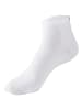 Bench Kurzsocken in 6x weiß
