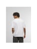 Mister Tee T-Shirt "IT All Works Out Wording Oversize Tee" in Weiß
