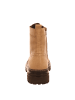 Esgano Damenschnürrstiefel warm flach Da.-Schnürer in  Beige