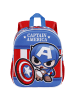 Marvel Rucksack Captain America Let's go-Small 3D in blau