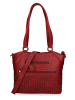 Hill Burry Schultertasche in RED