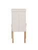 home24 Polsterstuhl Jeanne (2er-Set) in Creme
