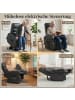 HOMCOM Fernsehsessel-98L x 78B x 110H cm-Dunkelgrau