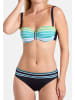 SUNFLAIR Bikini-Set Basic in Nachtblau / türkis