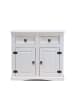 ebuy24 Sideboard New Mexico Weiß 92 x 44 cm