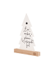 UNUS Aufsteller Tannenbaum Weihnachtsdeko in Weiß