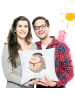 Mr. & Mrs. Panda Kissen 40x40 Eule Frankreich ohne Spruch in Weiß