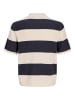 Jack & Jones Gestricktes Polo in Odyssey Gray
