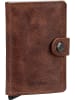 Secrid Geldbörse Miniwallet Vintage in Brown