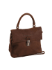 The Chesterfield Brand Wax Pull Up Handtasche Leder 26 cm in cognac