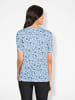 WITT WEIDEN Print-Shirt in hellblau-jeansblau-bedruckt