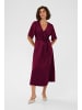 Kaffe Kleid KAamara Regular fit in Burgundy
