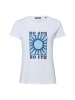 Zero  T-Shirt in weiß blau