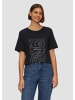 s.Oliver T-Shirt in 99D0_schwarz