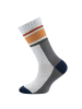 ewers 2er-Set Socken Rippe/Ringel in grün-grau