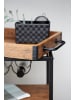Wenko RUSTICO Küchenwagen in Schwarz, (B) 80 x (H) 89,5 x (L) 40 cm