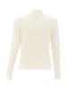 NAEMI Damen Strickpullover in Wollweiss
