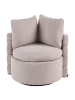 Beliani Sessel RANDERS in Beige - (W) 79 x (H) 62 x (L) 72 cm