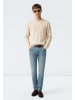 MAVI Pullover Crew Neck in Almond Milk