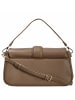 Seidenfelt Dalarna - Schultertasche 30 cm (black/gold) in soft toffee/gold