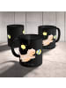 Mr. & Mrs. Panda Mug Volleyball Schmettern mit Spruch in Schwarz
