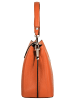 Cluty Umhängetasche echt Leder in orange