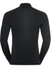 Odlo Longsleeve "Perf. Warm Eco" in Schwarz