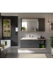 ebuy24 Badmöbelset Nuaro Anthrazit 130 x 31 cm