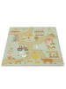 relaxdays 21-tlg. Puzzlematte "Bauernhof" in Bunt