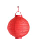 MARELIDA LED Lampion Batteriebetrieb D: 30cm in rot