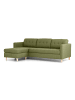 ebuy24 Ecksofa Marino Grün 219 x 151 cm