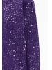 faina Damen Strickpullover Mit Pailletten in LILA