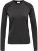 Hummel T-Shirt Hmlci Multisport Damen in BLACK MELANGE