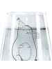 Mr. & Mrs. Panda Glas Avocado Feier ohne Spruch in Transparent