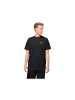 Jack Wolfskin Rundhals T-Shirt für Herren in schwarz