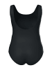 Ulla Popken Badeanzug in schwarz