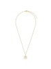 Noelani Kette mit Anhänger Silber 925, gelbvergoldet, Perlmutt in gold