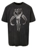 F4NT4STIC Oversize T-Shirt Star Wars The Mandalorian Boba Fett in schwarz