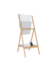relaxdays Handtuchständer in Natur – (B)55 x (H)112 x (T)44,5 cm