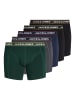 JACK & JONES PLUS 5er-Pack Trunks in Black