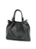 Florence Leder Handtasche, Umhängetasche Florence Tasche schwarz ca. 31cm