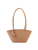 Seidenfelt Arvaja Schultertasche 19 cm toffee