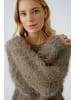 Oui Pullover in smokey taupe