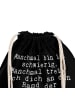 Mr. & Mrs. Panda gym rucksack Manchmal bin ich schwierig.... mit... in Schwarz