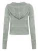 Kangaroos Ajourstrickjacke in graublau